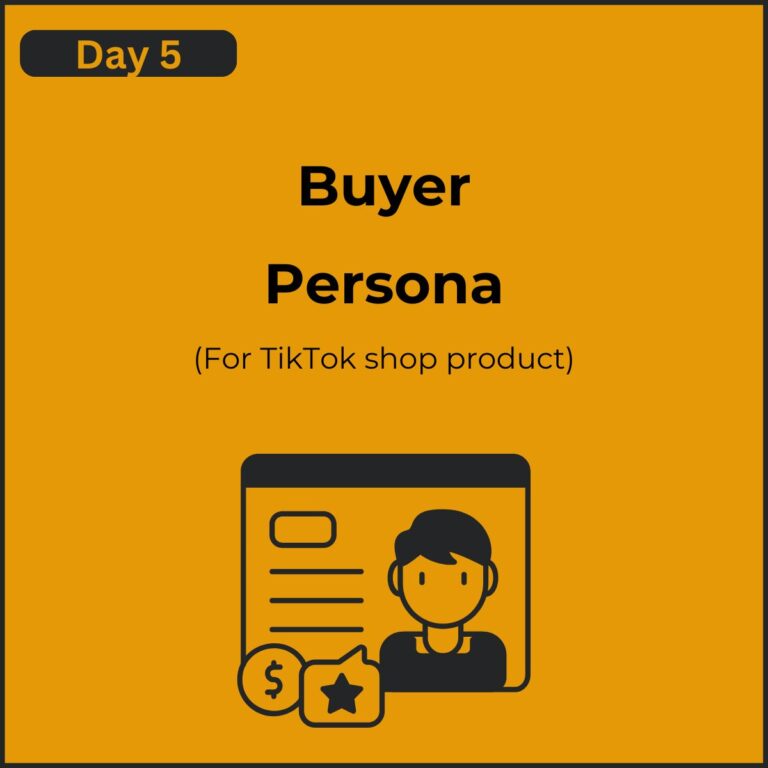 Know Your TikTok Shop Buyer Persona Before Sourcing